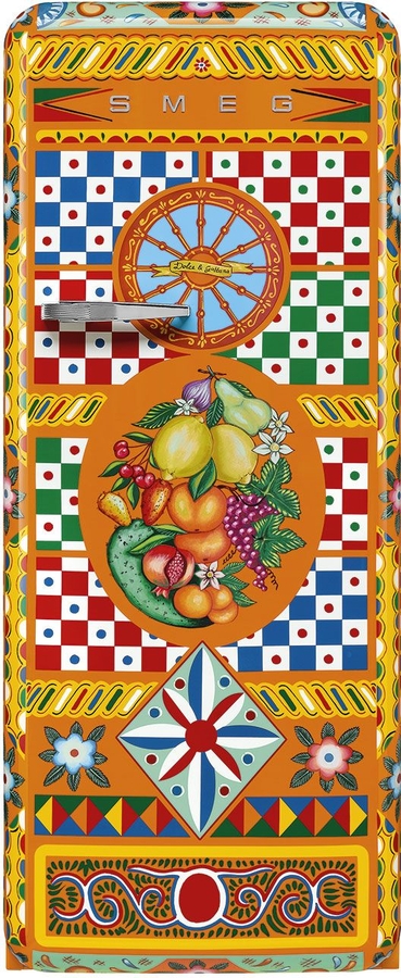 SMEG Dolce&Gabbana FAB28RDGC6 Divina Cucina Koelkast 50's Style 2