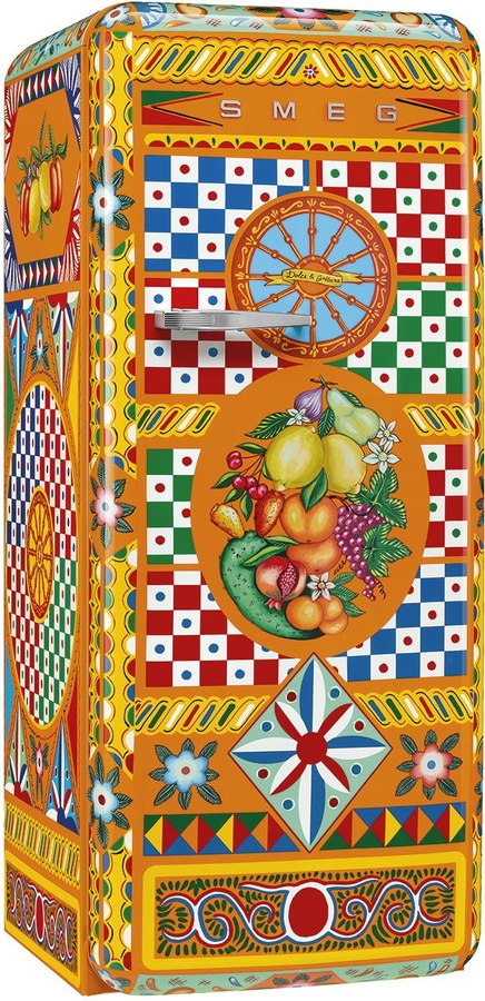 SMEG Dolce&Gabbana FAB28RDGC6 Divina Cucina Koelkast 50's Style 3