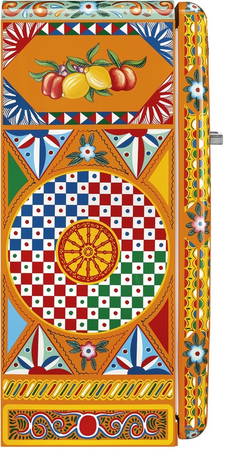 SMEG Dolce&Gabbana FAB28RDGC6 Divina Cucina Koelkast 50's Style 4