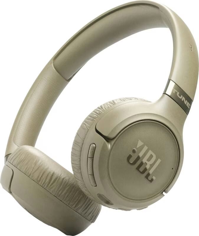 JBL Tune 680NC Beige Draadloze On‑Ear Koptelefoon met Adaptive Noise Cancelling 1