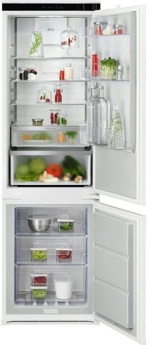 AEG OSC7C181DS 7000 NoFrost CoolAssist Inbouw Koel-vriescombinatie 1