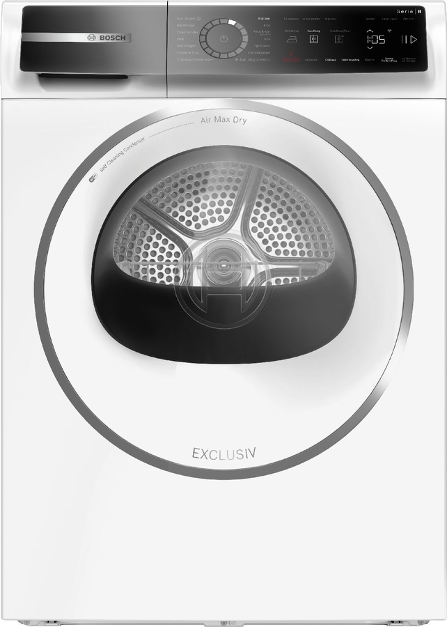 BOSCH WRB247C9NL Serie 8 EXCLUSIV Warmtepompdroger 1