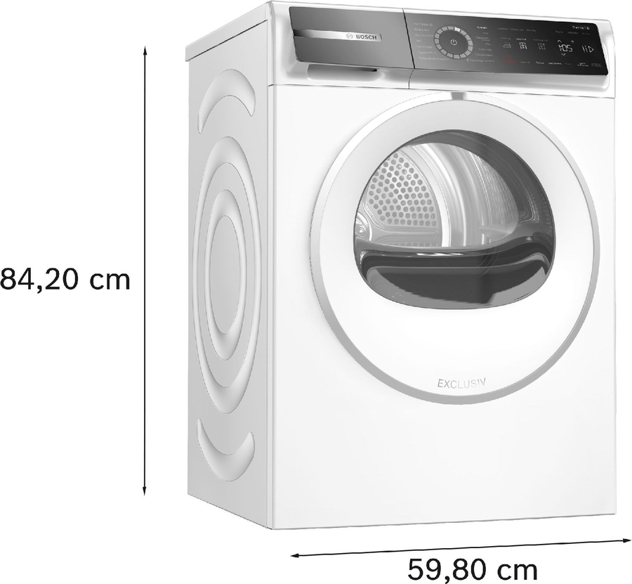 BOSCH WRB247C9NL Serie 8 EXCLUSIV Warmtepompdroger 14