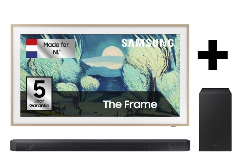 EP:Bundel Samsung F‑QE55LS03F The Frame + HW‑Q600F Soundbar  1