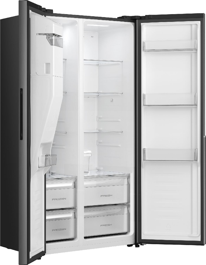 ETNA AKV6178IZWA Amerikaanse Koelkast 8