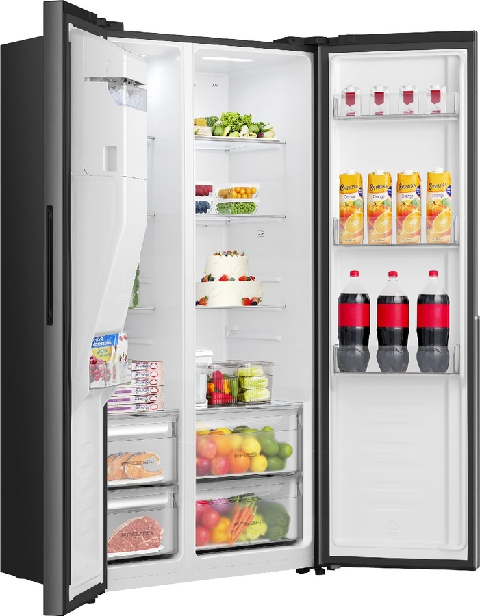 ETNA AKV5178IZWA Amerikaanse Koelkast 5