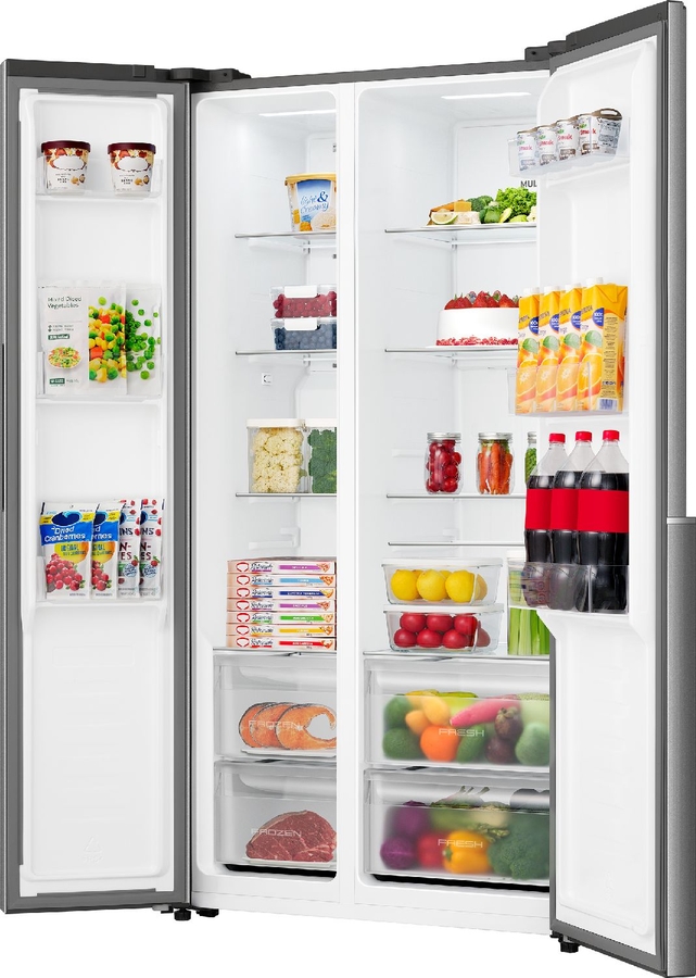 ETNA AKV6178RVS Amerikaanse Koelkast 9