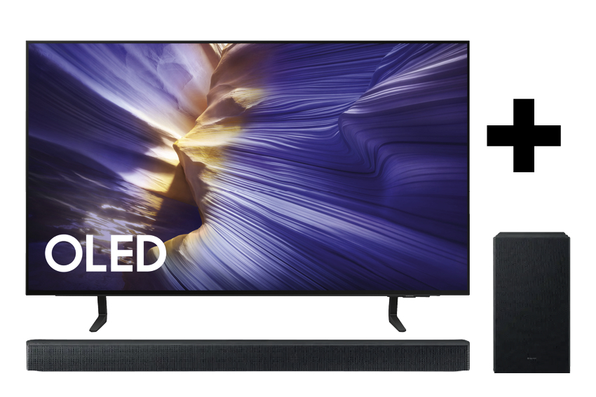 EP:Bundel Samsung QE42S92F 4K OLED + HW‑B66CF Soundbar 1