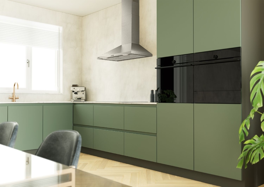 ETNA AP491RVS Schouwkap  9