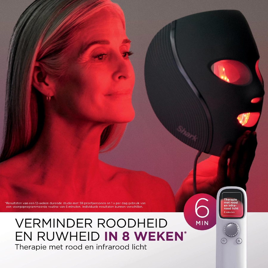 Shark FW312EUPL CryoGlow LED-Masker  9