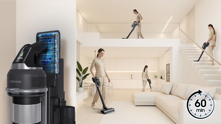 Samsung Jet 95S Complete Extra VS70H28GEK/WA Steelstofzuiger 2