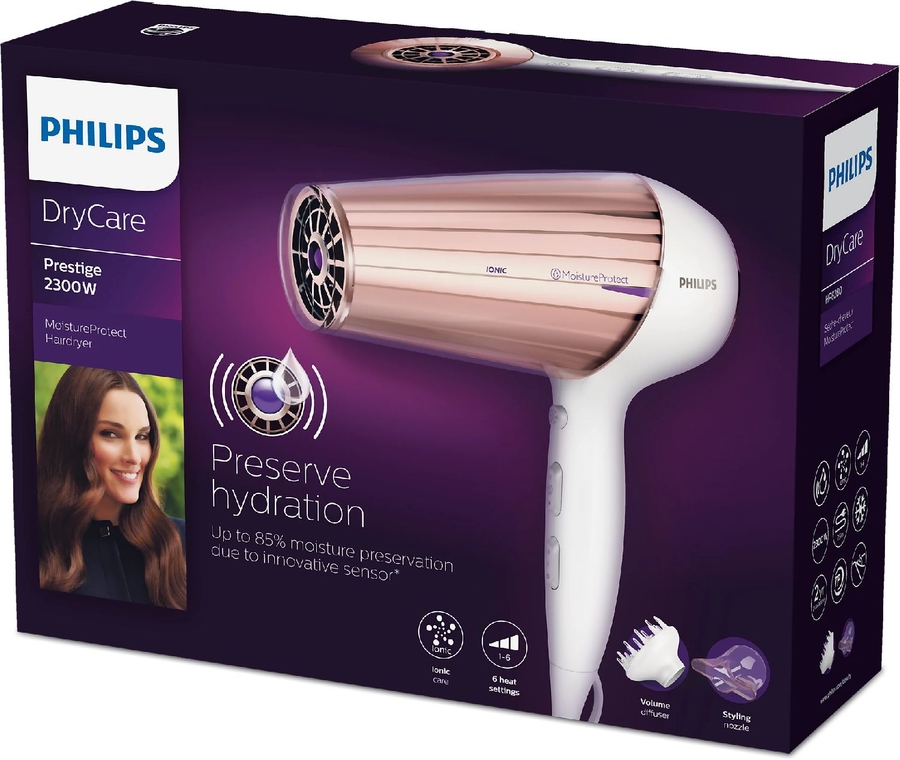 Philips HP8280/00 DryCare Prestige MoistureProtect Föhn 12