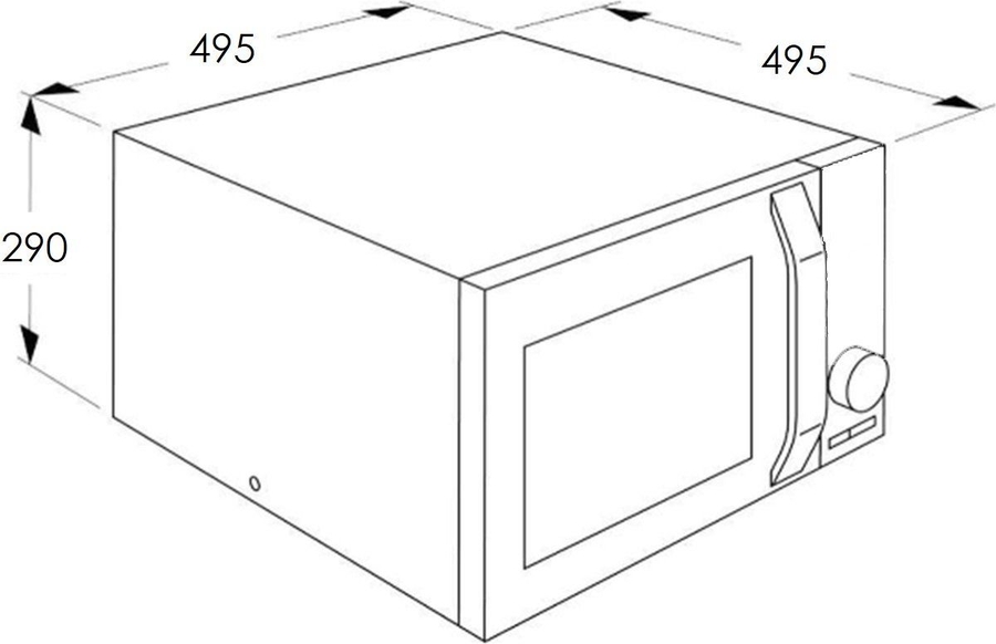 Severin MW 7777 Combimagnetron 8