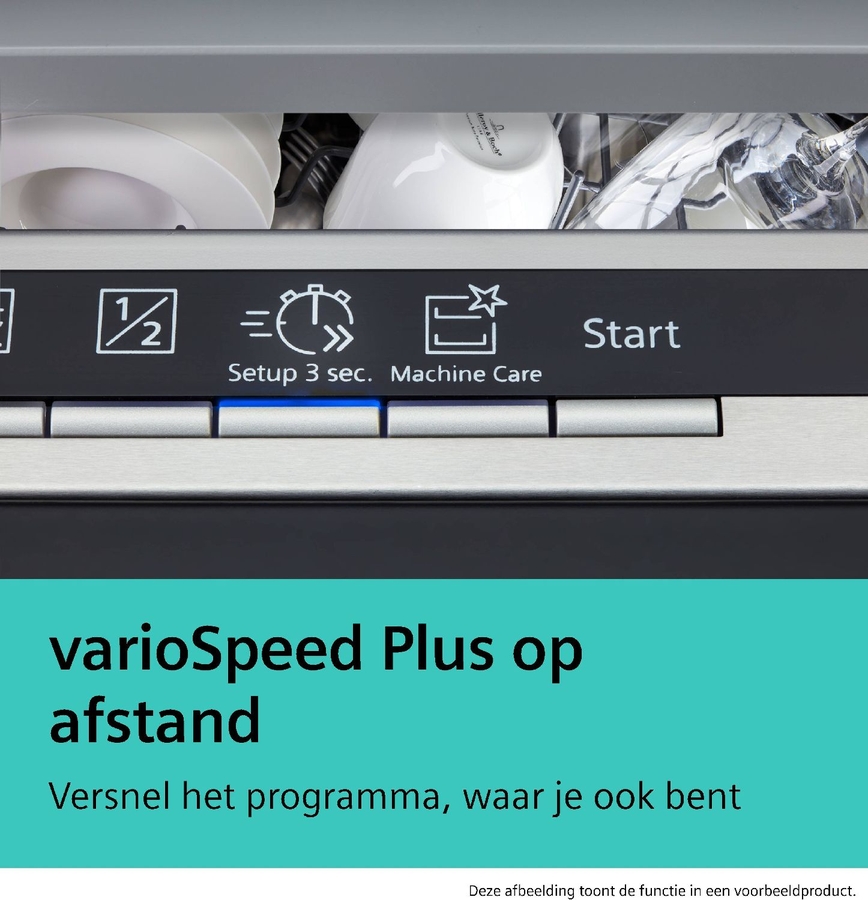 Siemens SN65YX05CE iQ500 extraKlasse Inbouw Vaatwasser 17