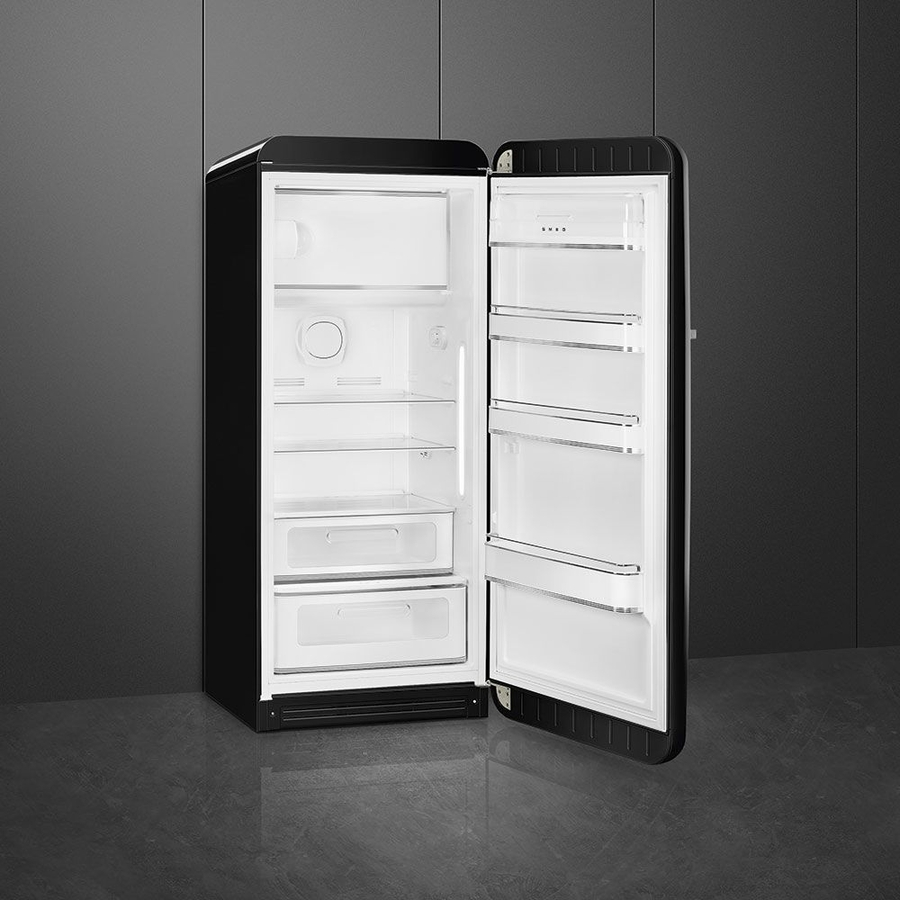 SMEG FAB28RBL6 50's Style Koelkast - Zwart  2