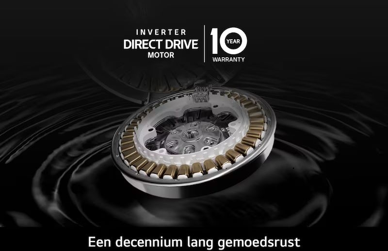 LG F4DR9537S2W Was-droogcombinatie  11