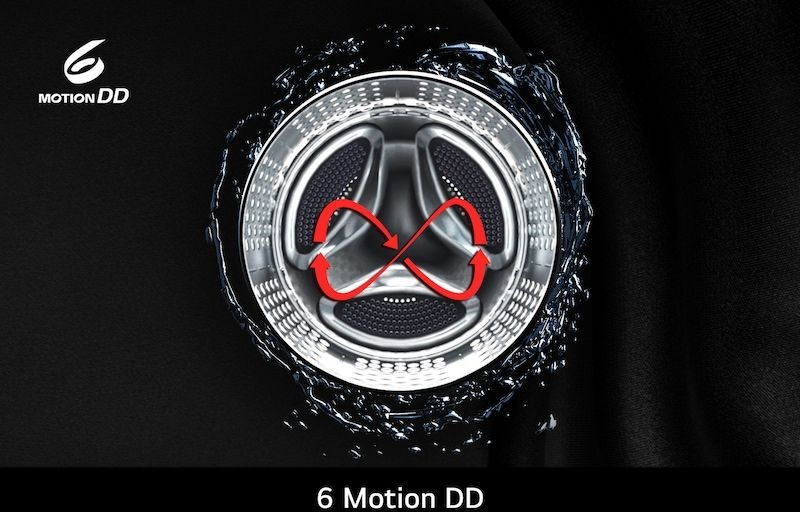 LG F4DR9537S2W Was-droogcombinatie  12