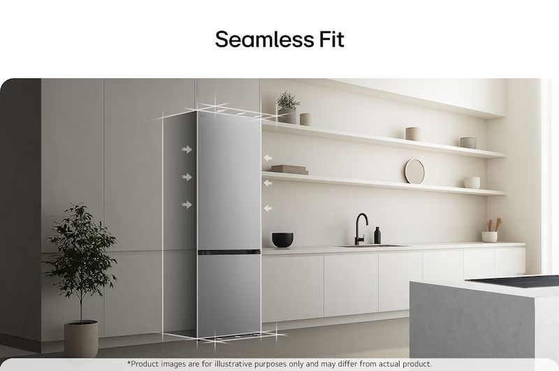 LG GBBS322APY Koel-vriescombinatie 10