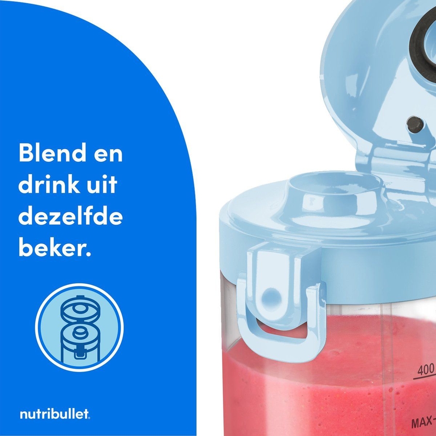 Nutribullet Portable - Blender To Go - Mini Blender - Blauw 6