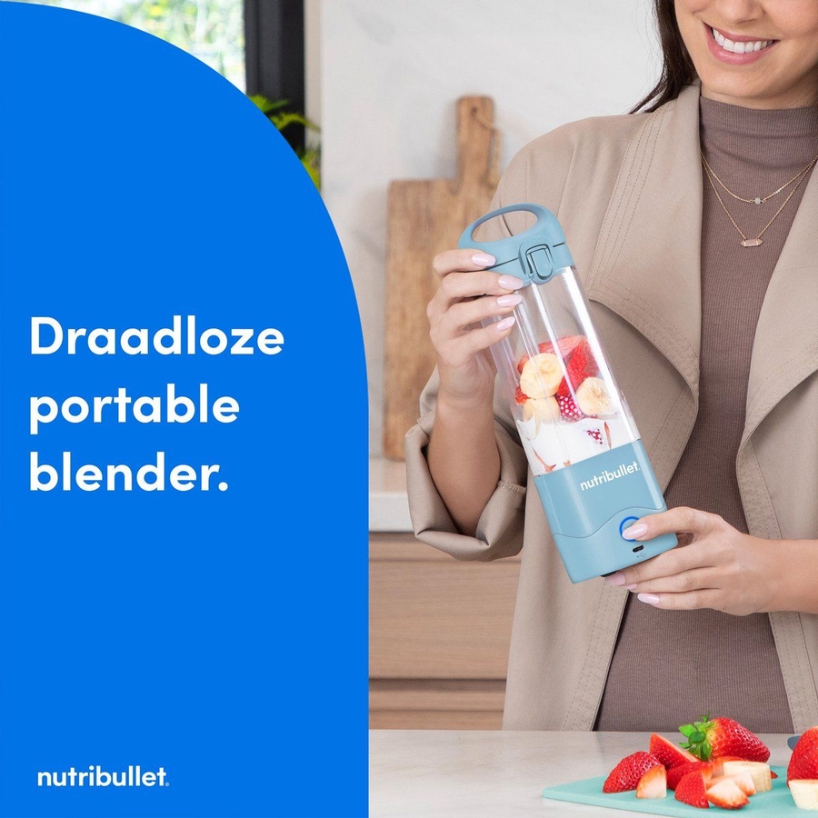 Nutribullet Portable - Blender To Go - Mini Blender - Blauw 8