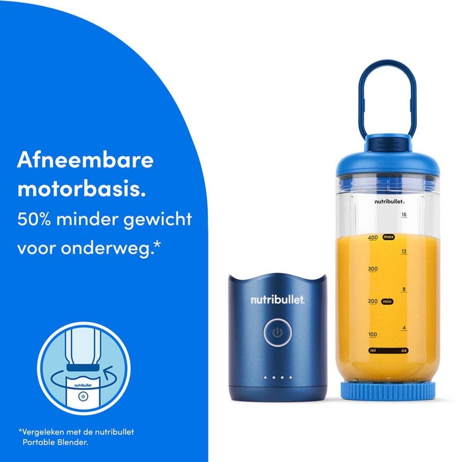 NutriBullet Flex Portable Blender - Blauw 4