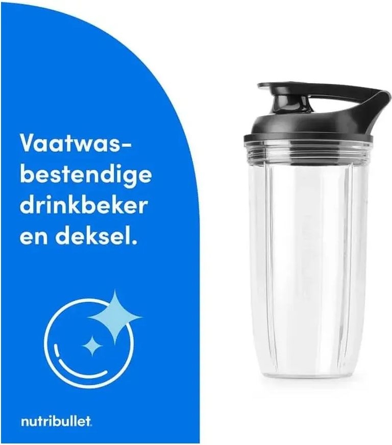 Nutribullet Turbo 1000 W Personal Blender - Zwart 5