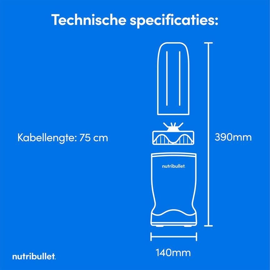 Nutribullet Turbo 1000 W - Gun Metal 8