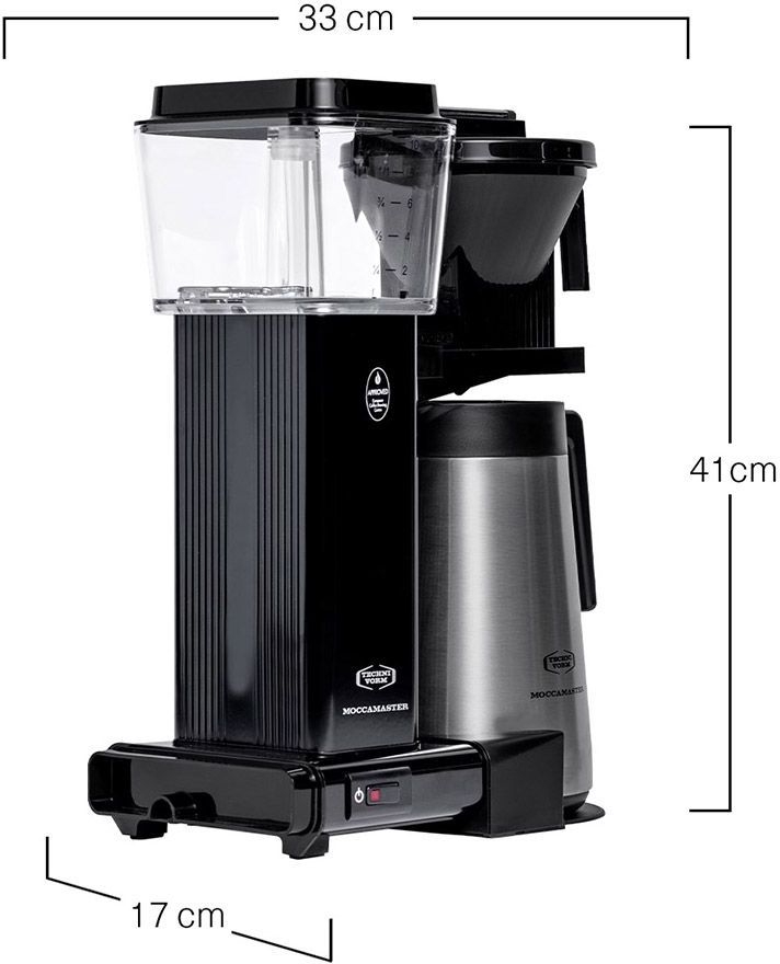 Moccamaster KBGT Koffiemachine - Filterkoffie - Zwart 5