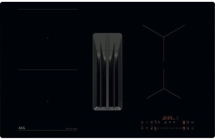 AEG TT84CB00CB 6000 ComboHob Inbouw Inductiekookplaat met Afzuiging  1