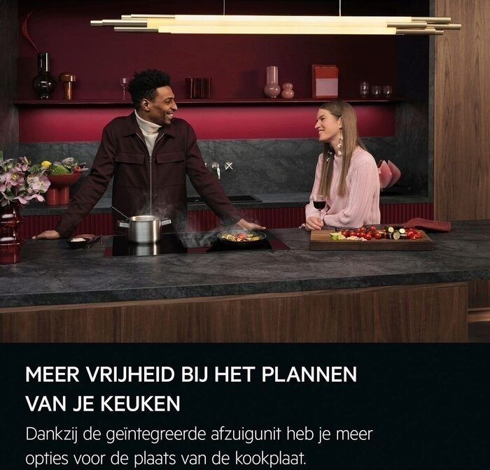 AEG TT84CB00CB 6000 ComboHob Inbouw Inductiekookplaat met Afzuiging  10