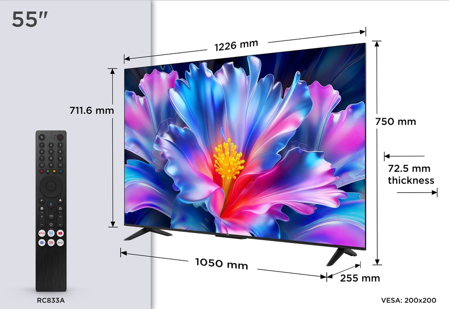 TCL 55P6L 4K HDR Smart TV 8
