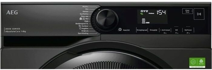AEG TR868DS4 8000 AbsoluteCare Warmtepompdroger  3