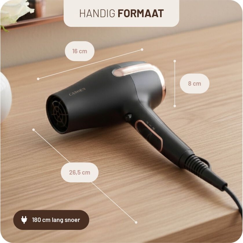 Carmen CHD1895B Föhn 11