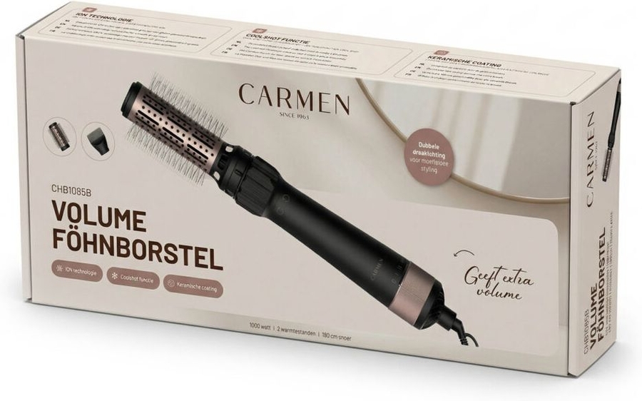 Carmen CHB1085B Volume Föhnborstel  6