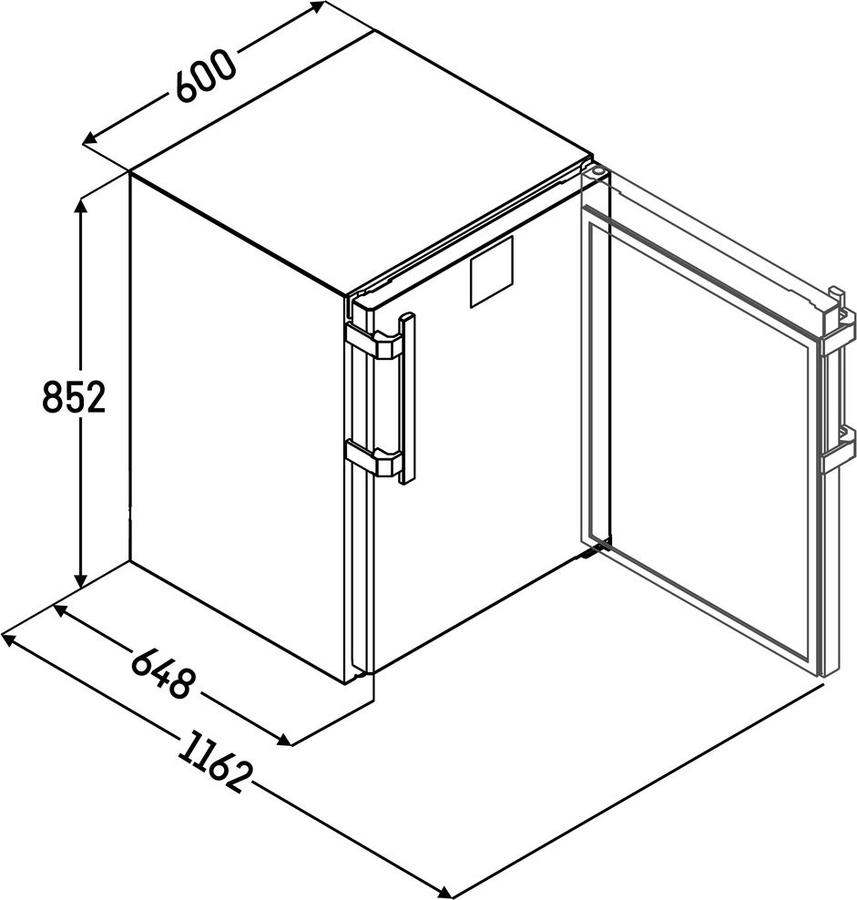 Liebherr FFTCsg 1501-20 Perfection Inbouw Vriezer  2