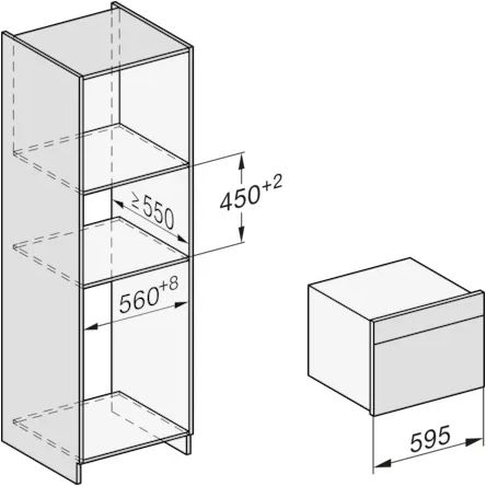 Miele DGC 7440 HC Pro Inbouw Combi Stoomoven 2