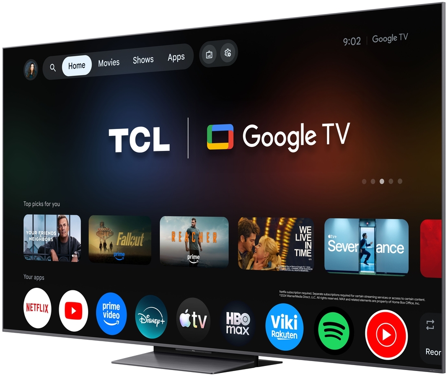 TCL 65C89L SQD Mini LED 4K TV 3