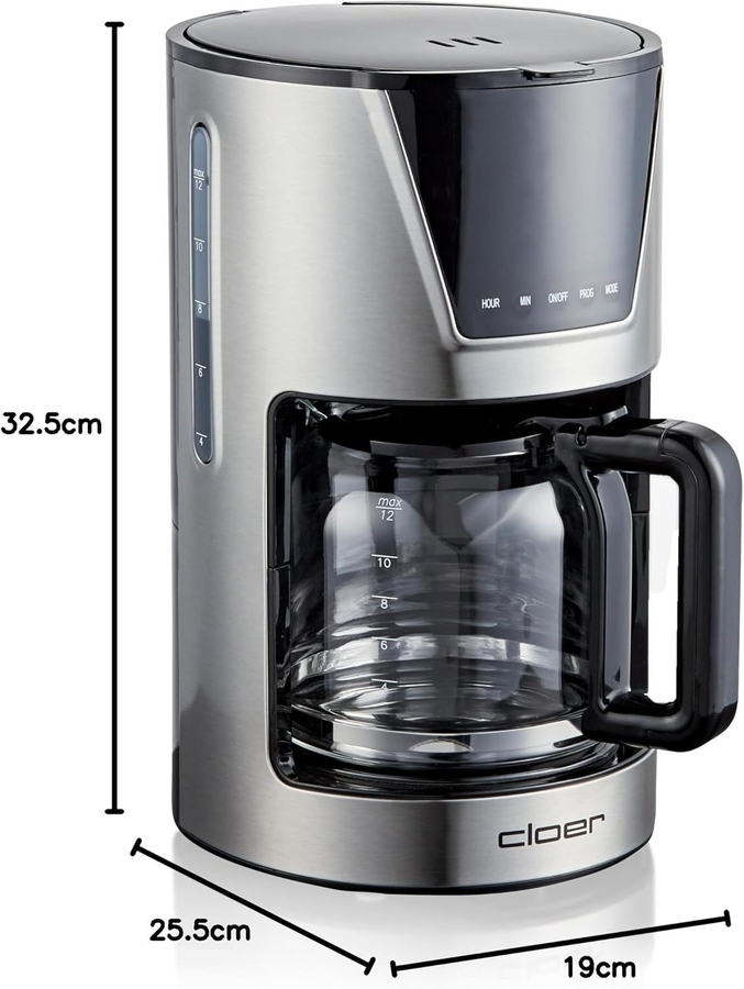 Cloer 5257 Koffiemachine - Filterkoffie  7