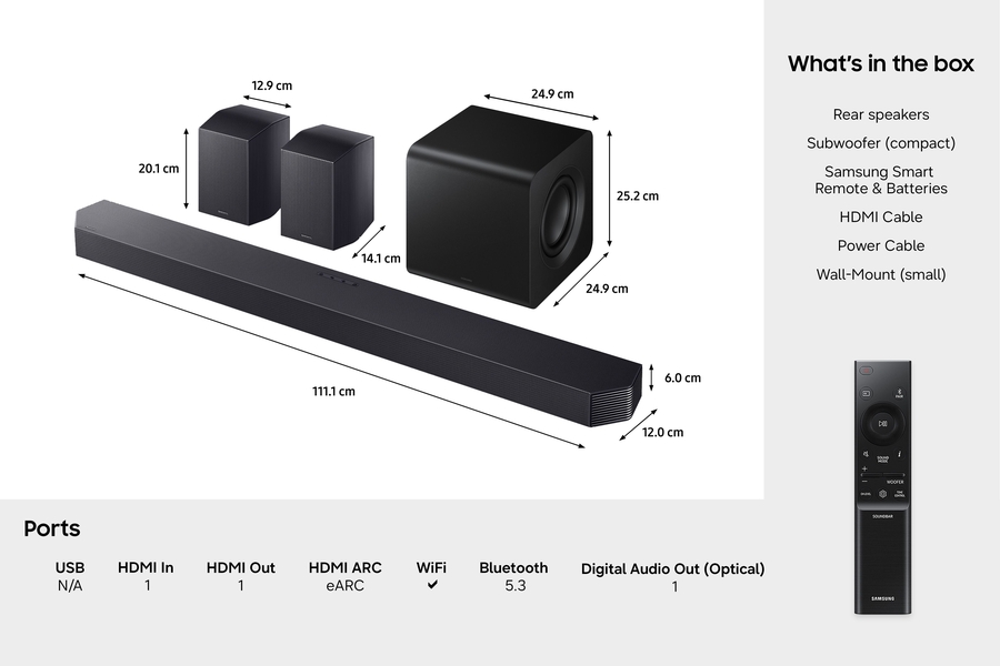 Q-series Soundbar HW-Q930H (2026) 21