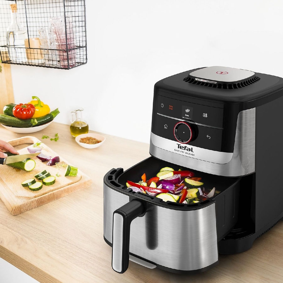 Tefal EY572D Easy Fry Smart & Silence Airfryer XL  5