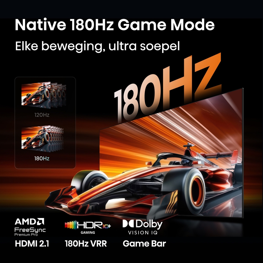Hisense 85UR9S RGB MiniLED 4K 180Hz Smart TV (2026) 9