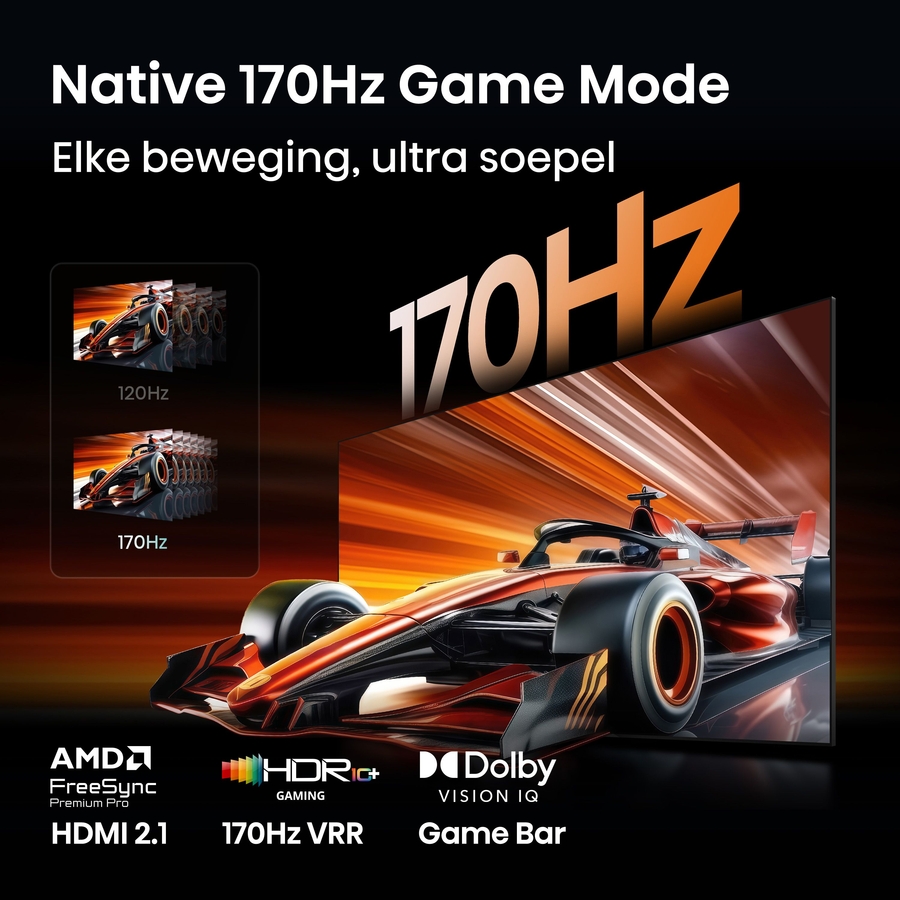 Hisense 65UR9S RGB MiniLED 4K 170Hz Smart TV (2026) 9