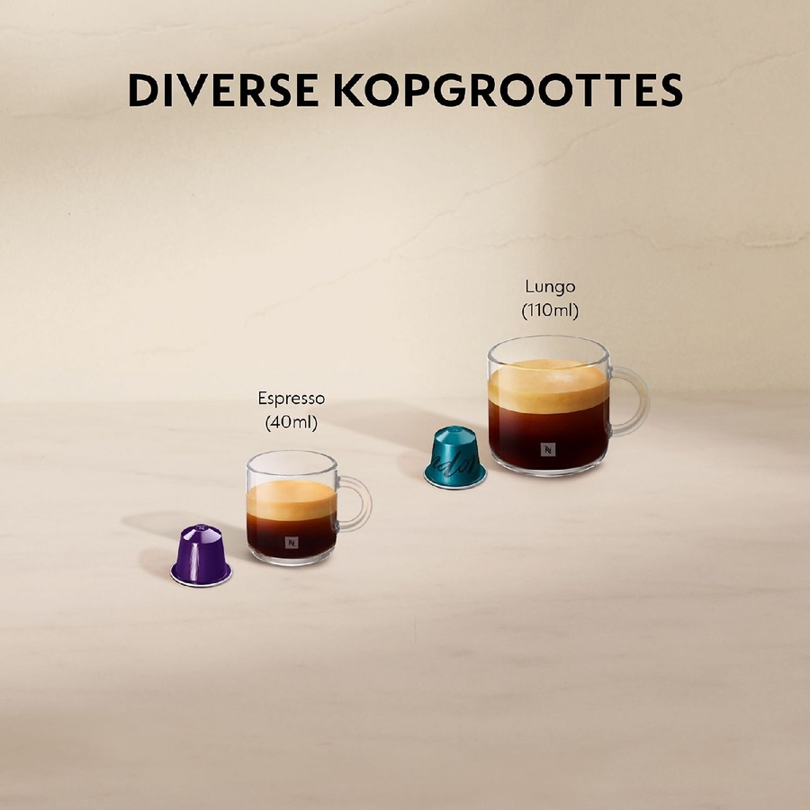 DeLonghi Nespresso EN85.BKMT Essenza Mini Koffiecupmachine 9