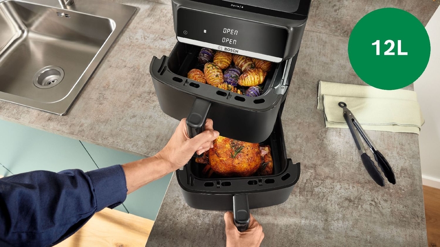 BOSCH MAFD661B7 Serie 6 Double Stack Drawer AirFryer 3