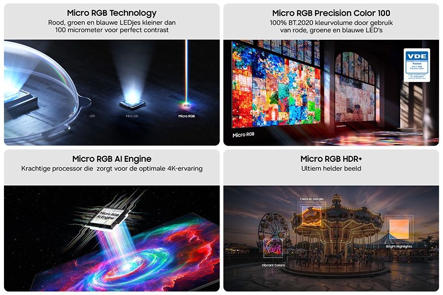  Samsung 65” Micro RGB 4K R86H (2026) 3