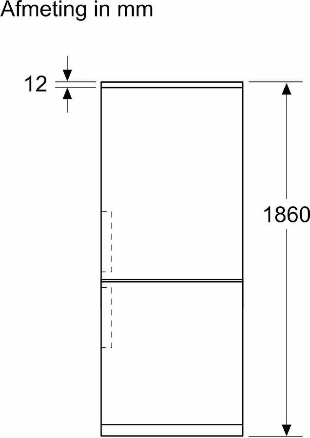 BOSCH KGN362I1F Koel-vriescombinatie  24
