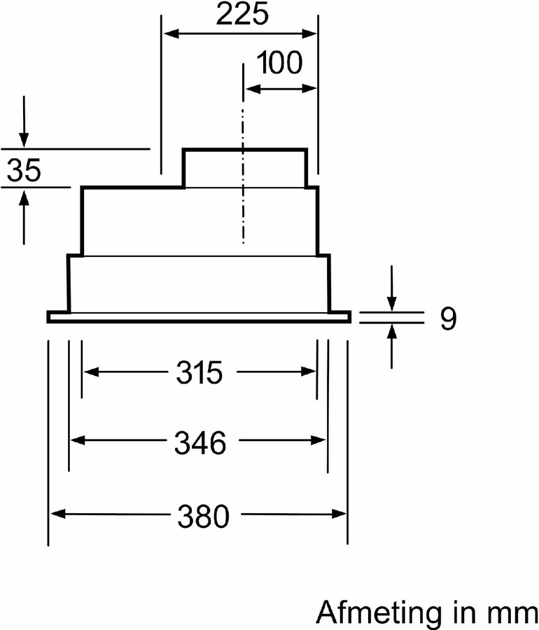 BOSCH DHL755BM Serie 4 Afzuigunit 2