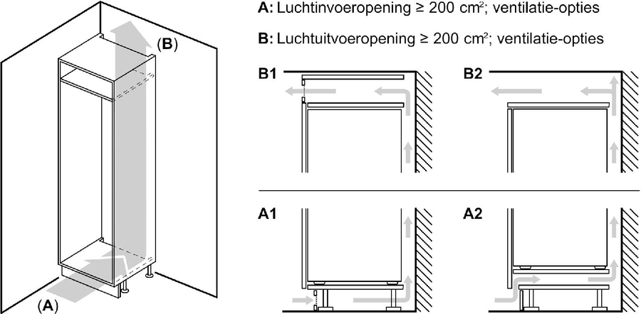 BOSCH KIN96ADC0 Serie 6 Inbouw Koel-vriescombinatie 19