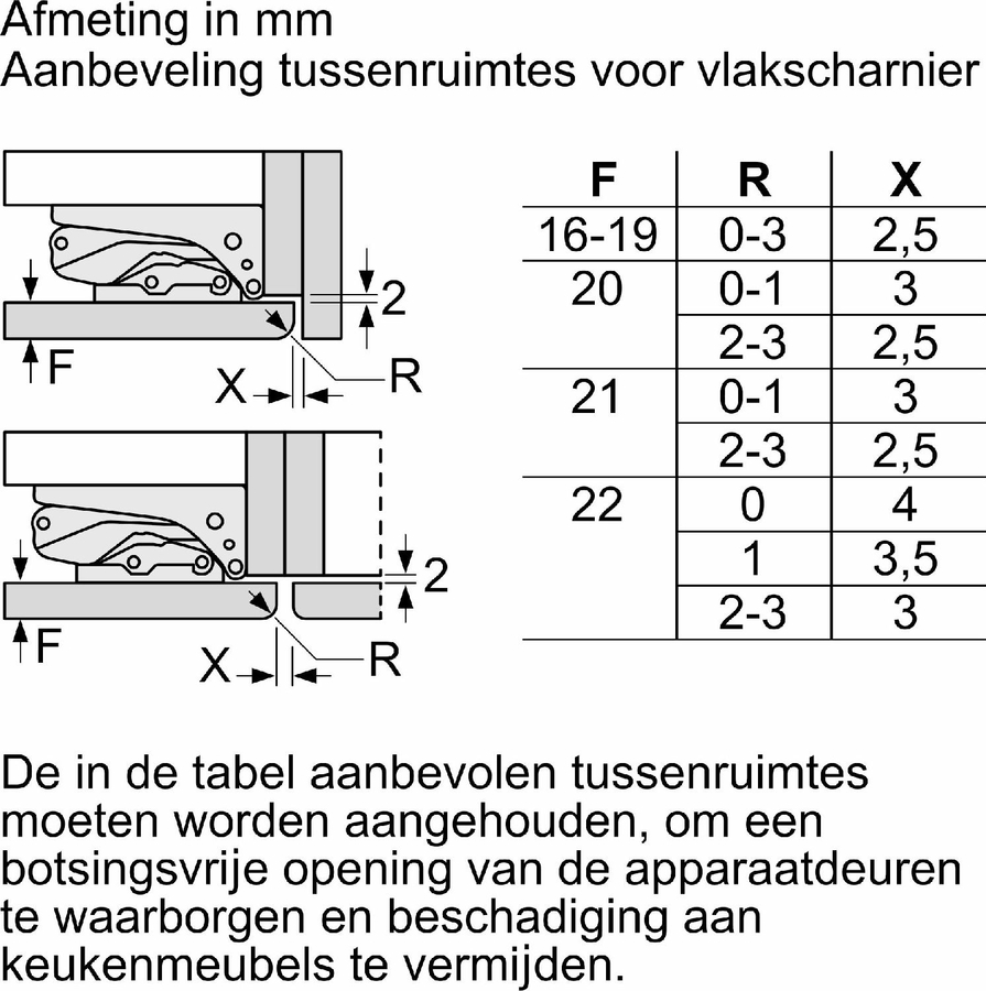 BOSCH KIN96ADC0 Serie 6 Inbouw Koel-vriescombinatie 23