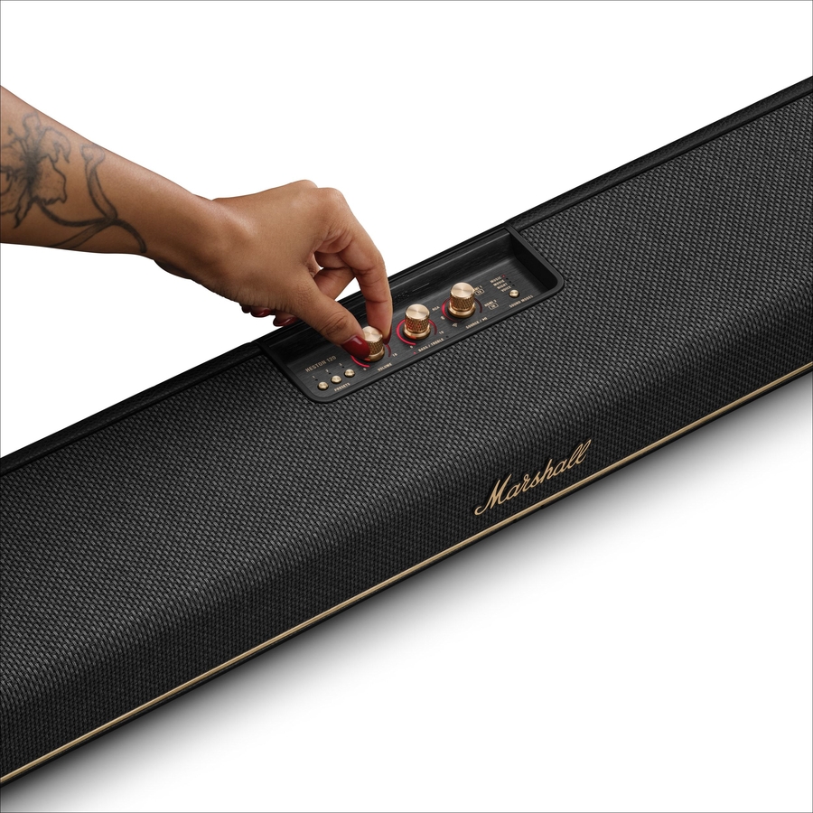 Marshall Heston 120 TV Soundbar Black 8